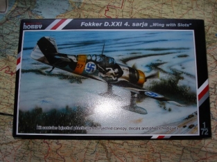 Special Hobby 72116 FOKKER D XXI 4 sarja 